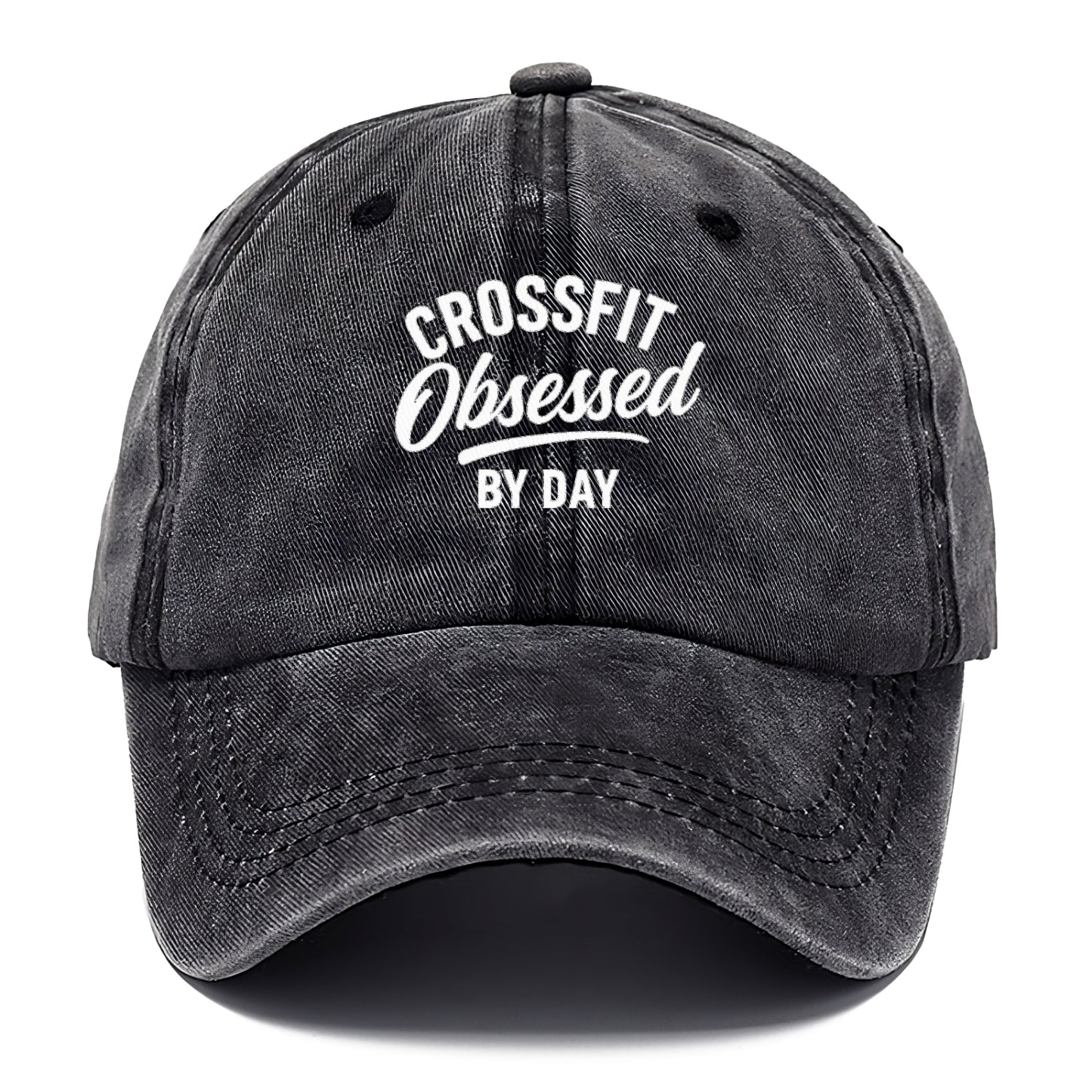 crossfit obsessed by day design Hat