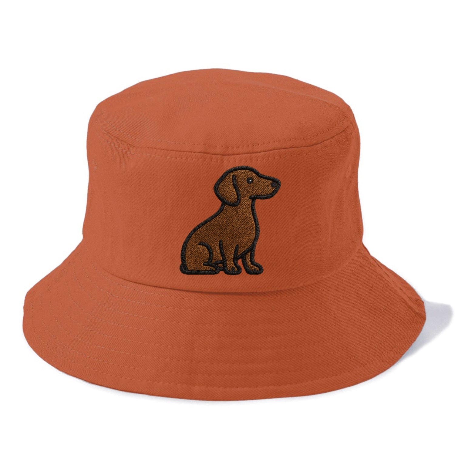 chocolate-brown-dachshund-loyal-charm Hat