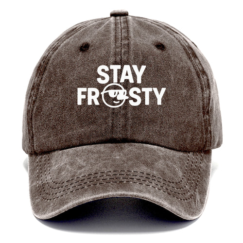 Stay Frosty Snowman Classic Cap