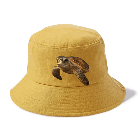 sea turtle portrait design Hat