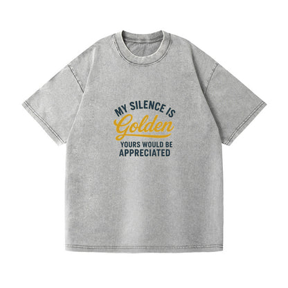 silence is golden appreciated humor Hat