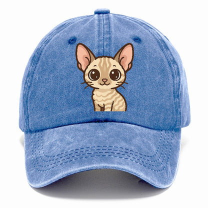 cornish-rex-sleek-unique Hat