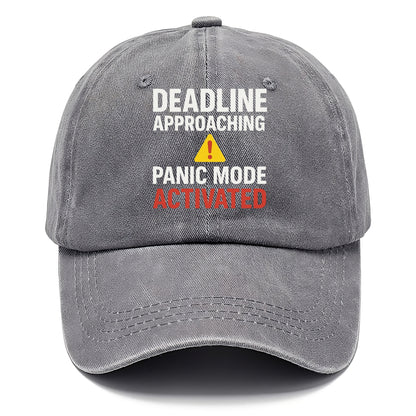 panic mode activated Hat