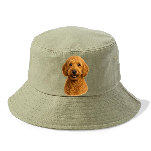 goldendoodle portrait design Hat
