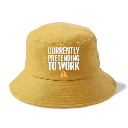 currently pretending to work Hat