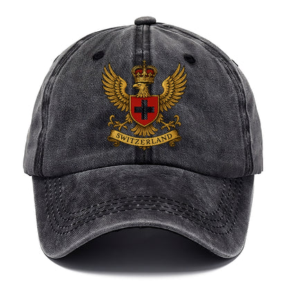 switzerland eagle logo Hat