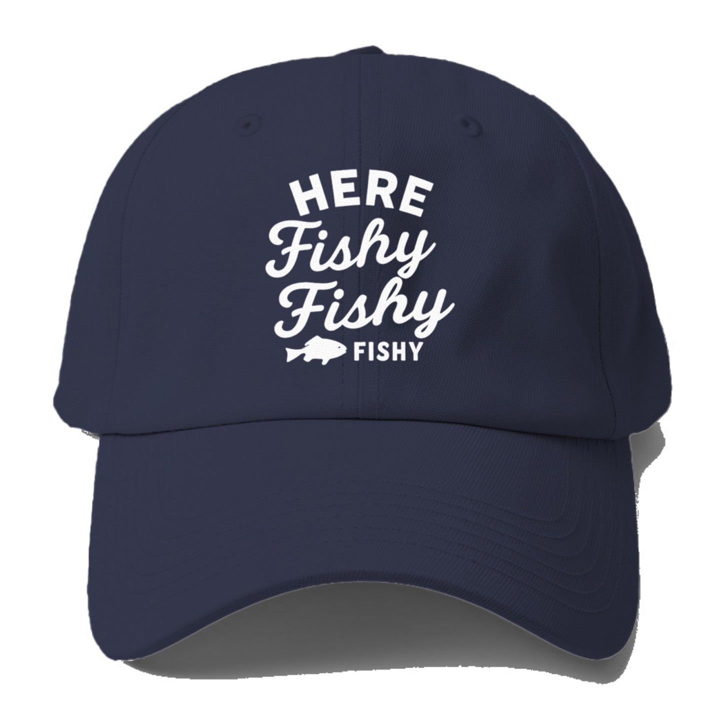 retro fishing here fishy design Hat