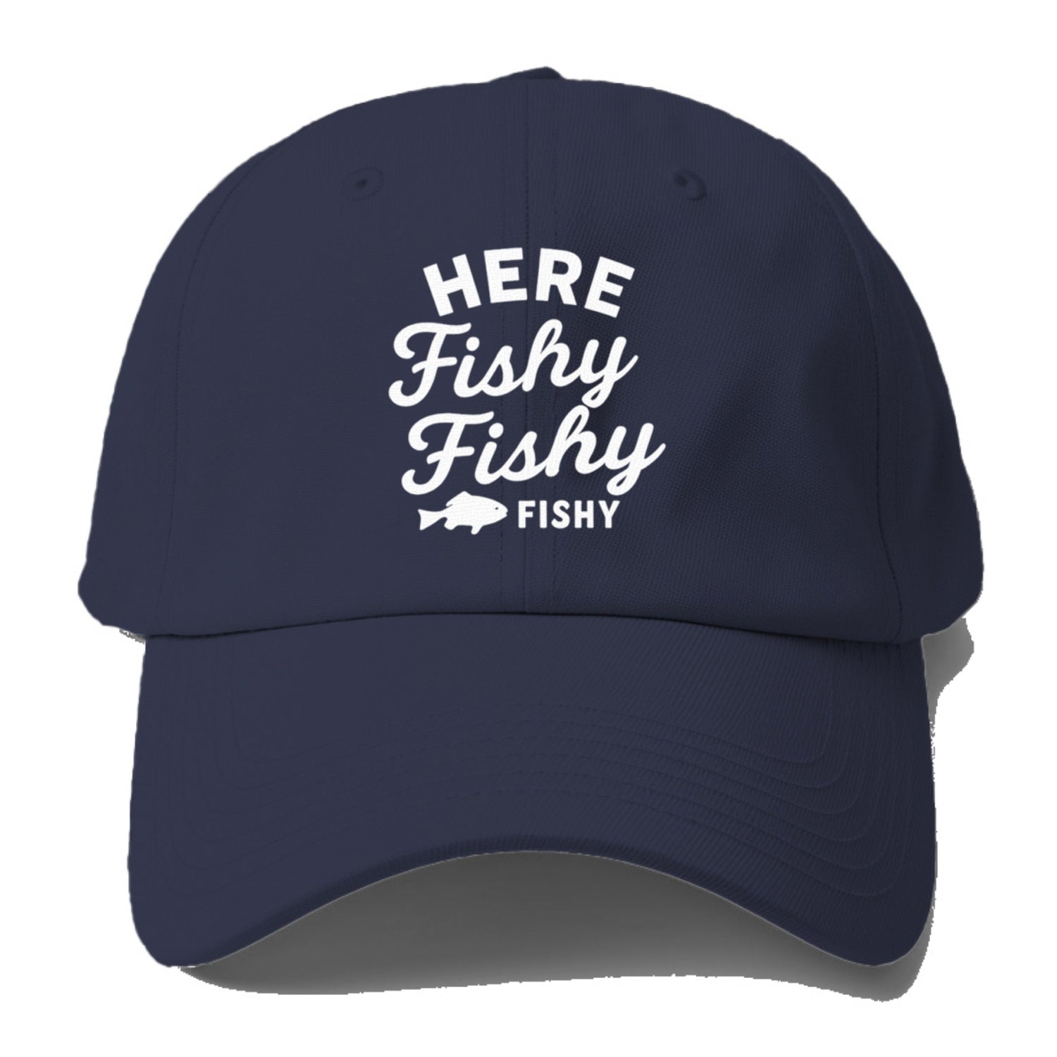 retro fishing here fishy design Hat