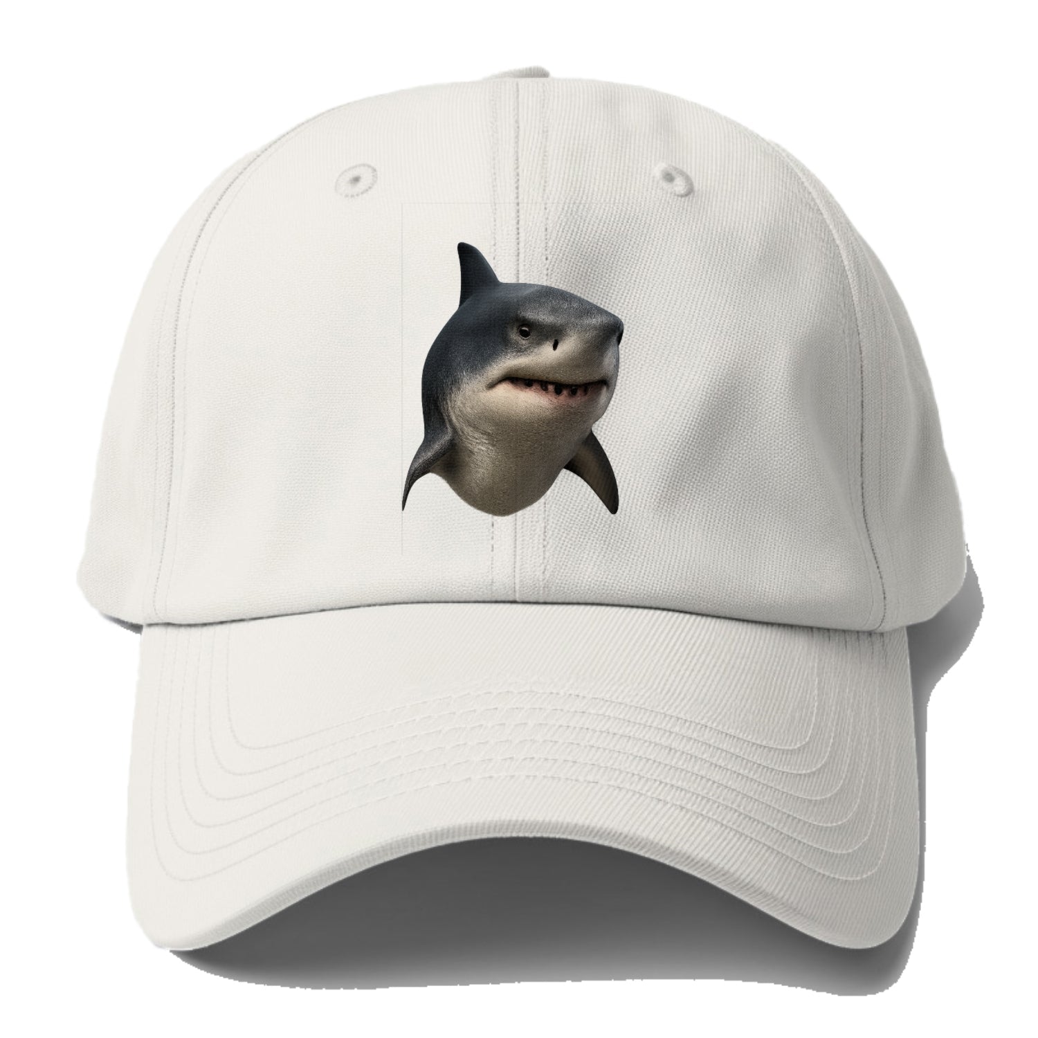 shark portrait design Hat