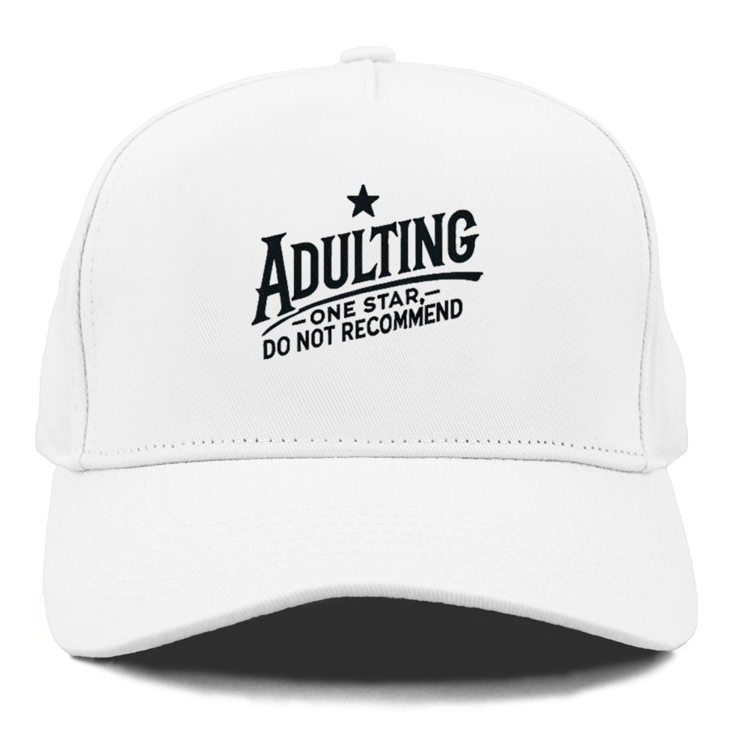 adulting one star do not recommend Hat