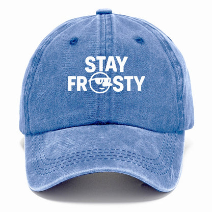 stay frosty snowman Hat