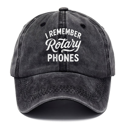 remembering rotary phones and simpler times Hat
