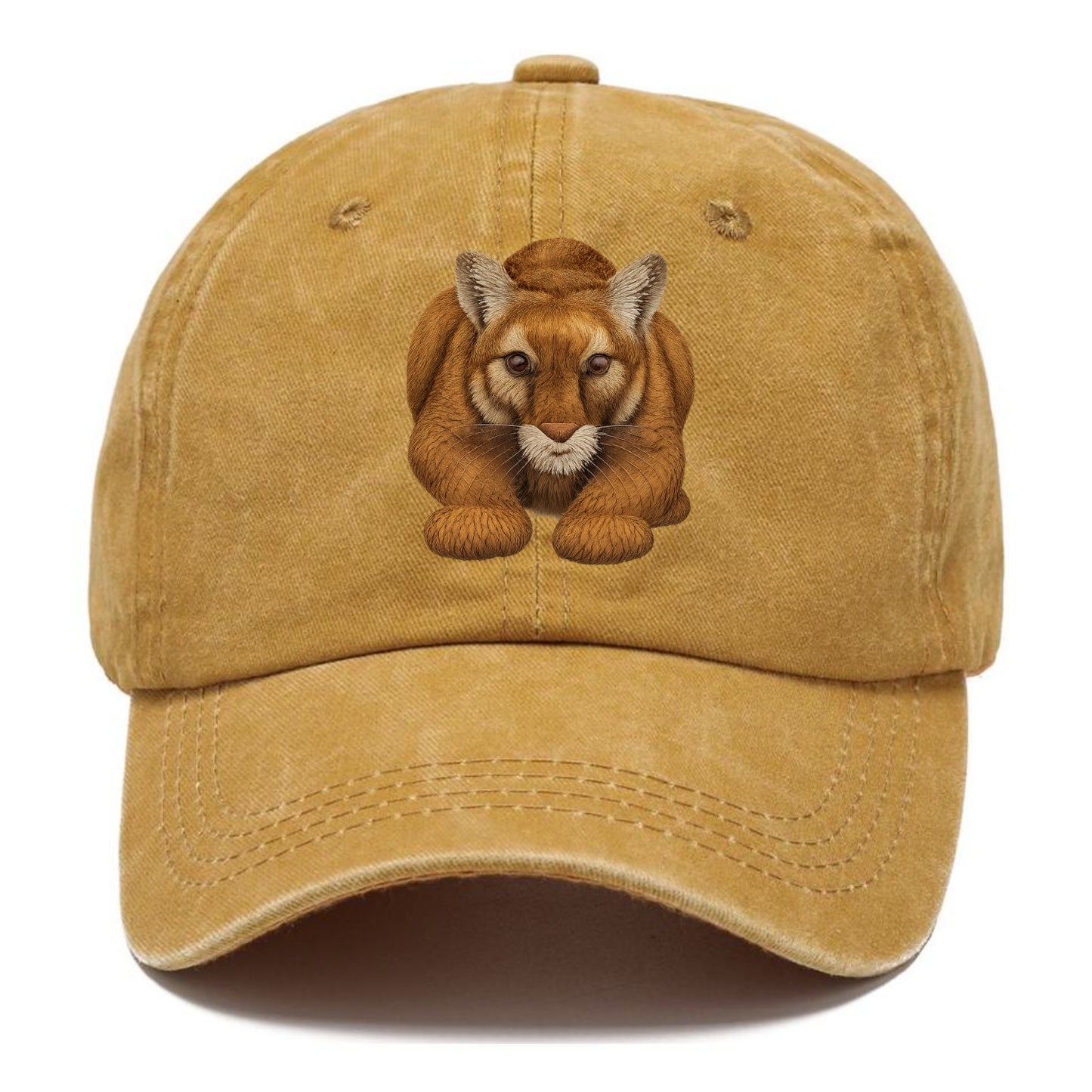 mountain lion's serene gaze Hat