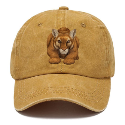 mountain lion's serene gaze Hat