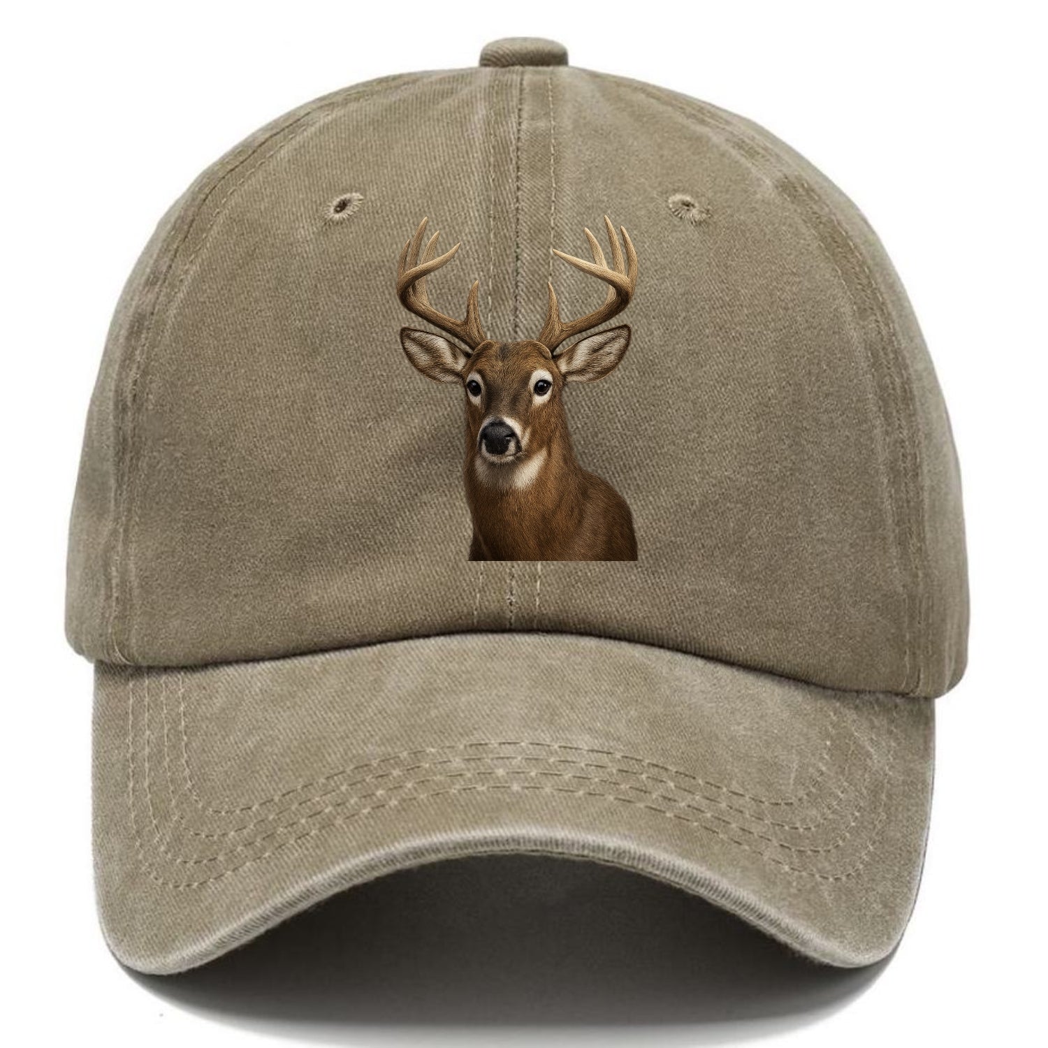deer portrait design Hat