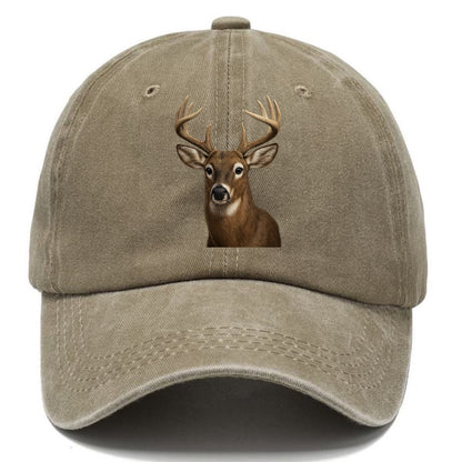 deer portrait design Hat