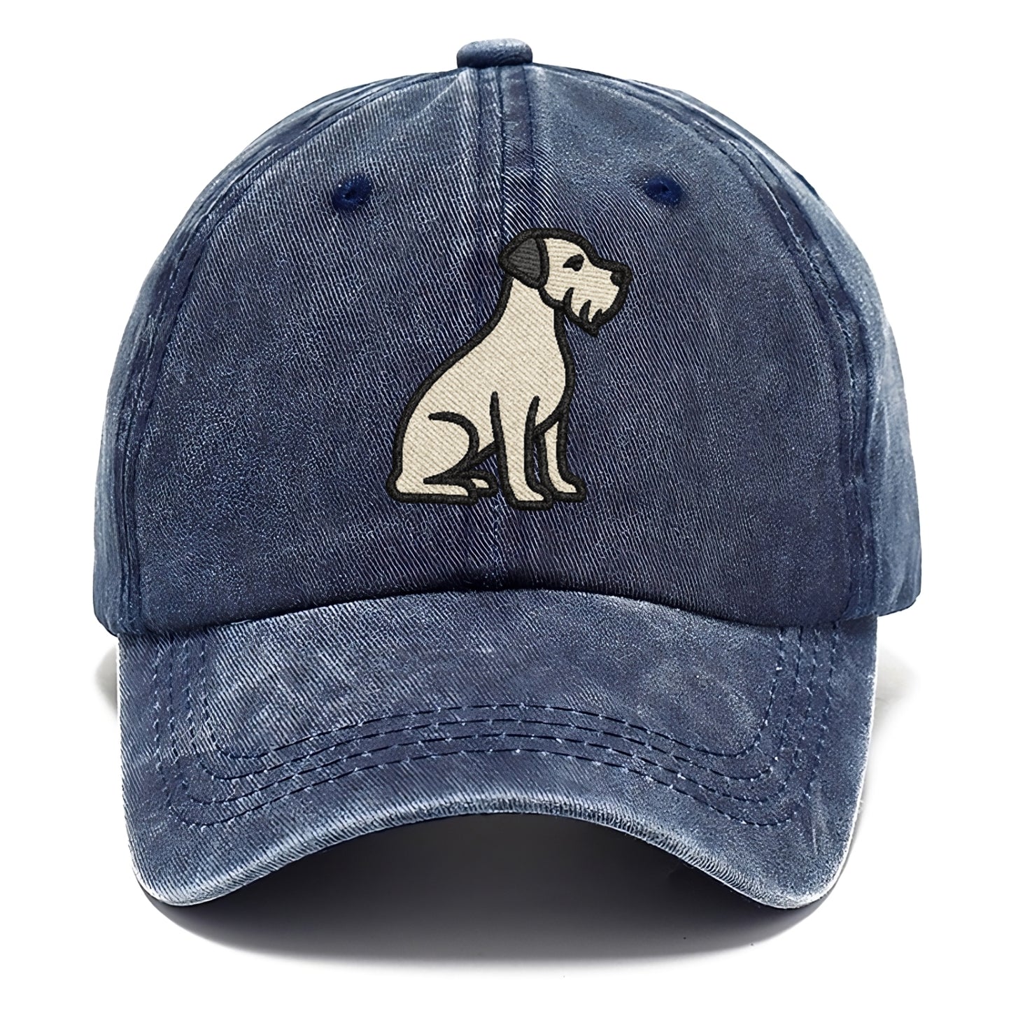 Cesky Terrier Gray Design Hat