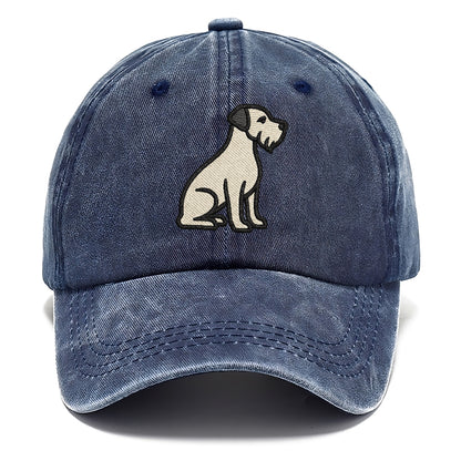 Cesky Terrier Gray Design Hat