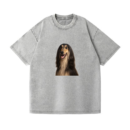 afghan hound portrait design Hat