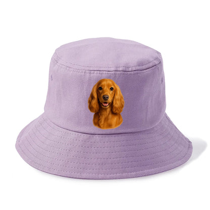 cocker spaniel portrait design Hat