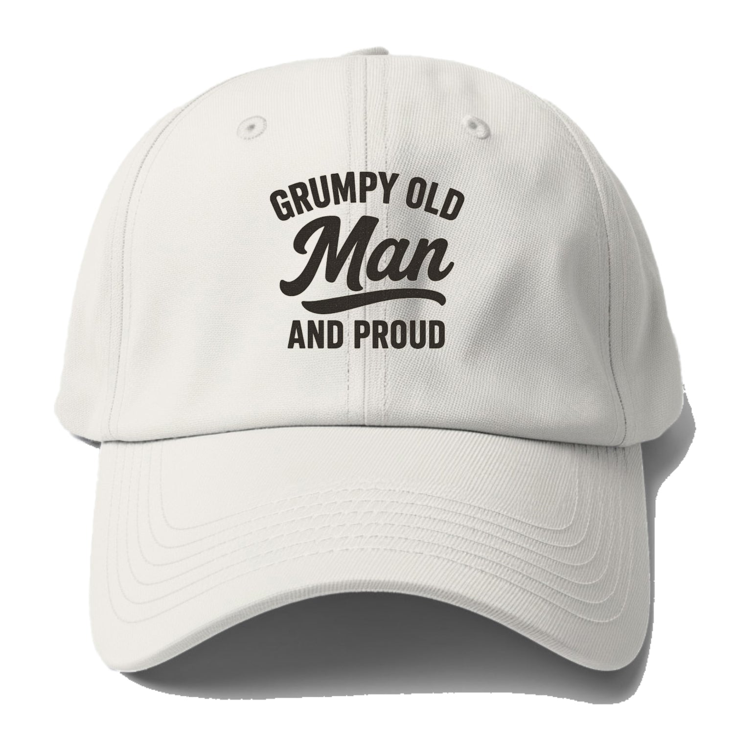 grumpy old man and proud Hat