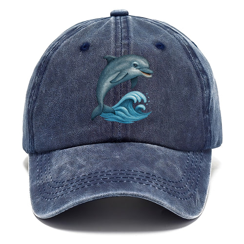 Oceanic Grace Dolphin's Ascent Classic Cap