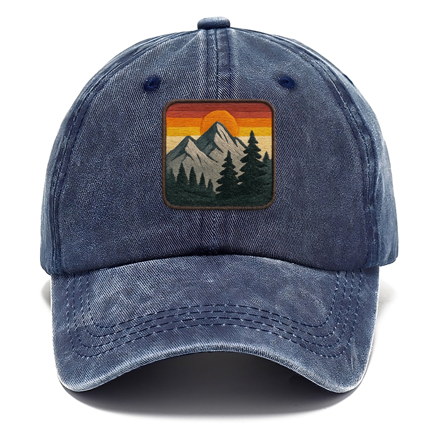 mountain sunset hues Hat