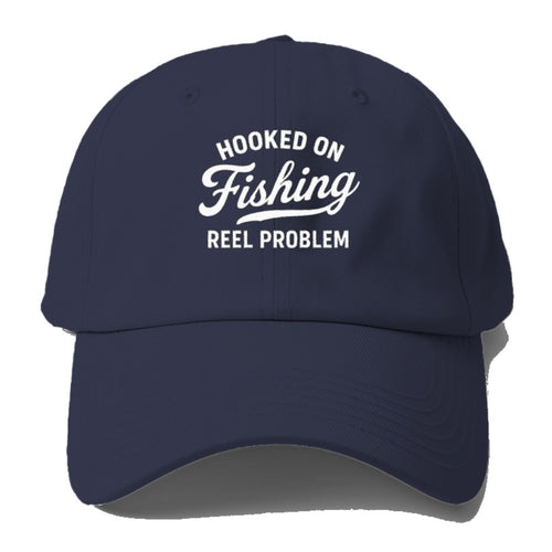 Fishing Reel Problem Baseball Cap