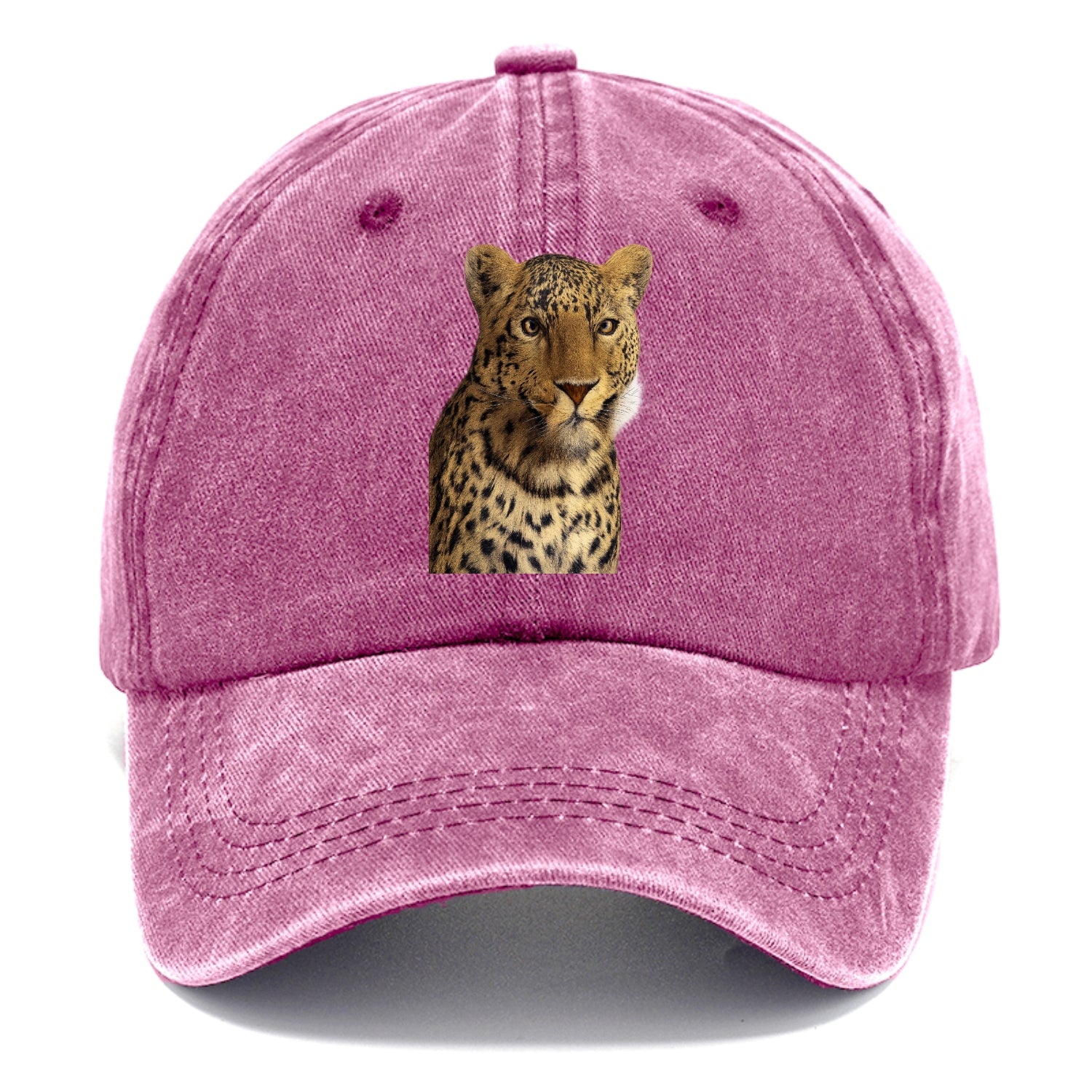 leopard portrait design Hat