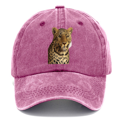 leopard portrait design Hat