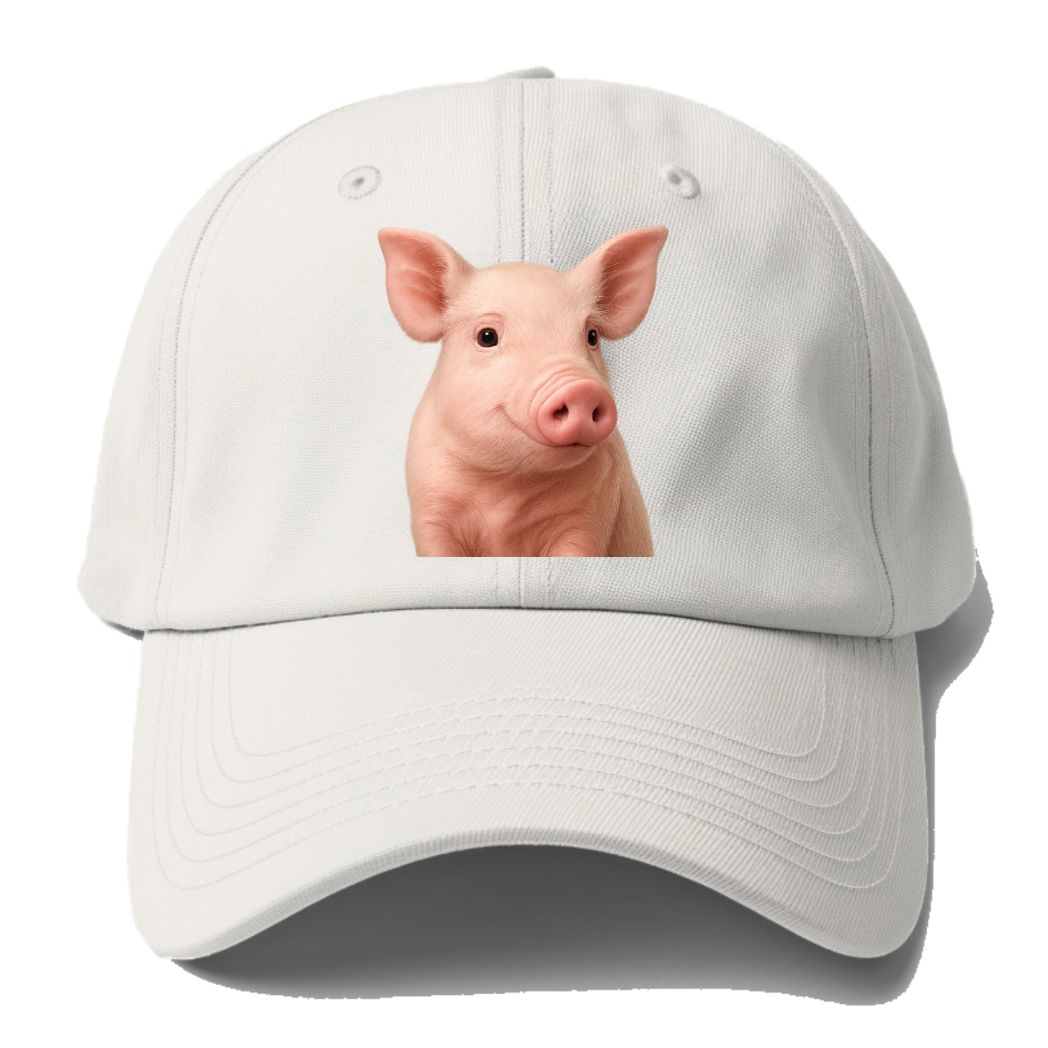 pig portrait design Hat