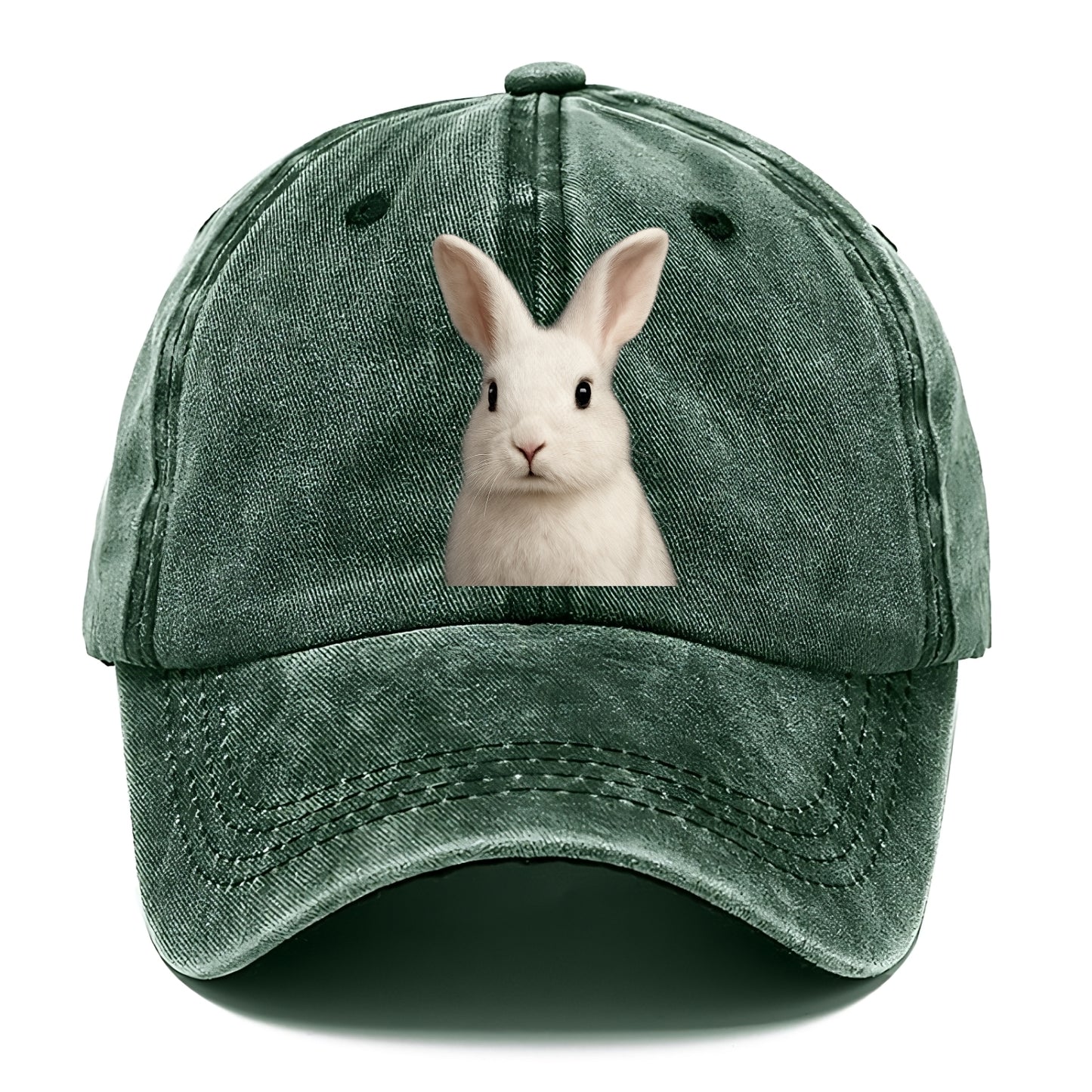 rabbit portrait design Hat