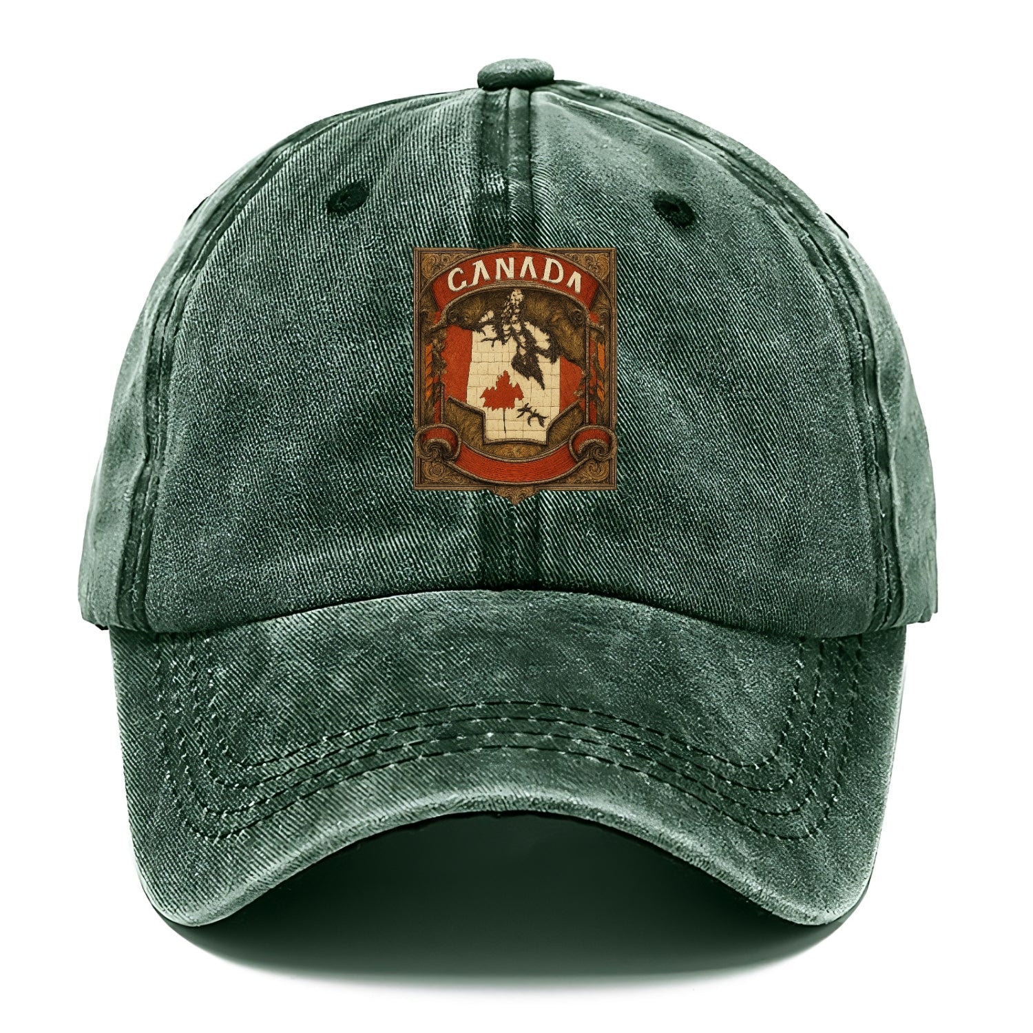 canada map outline logo Hat