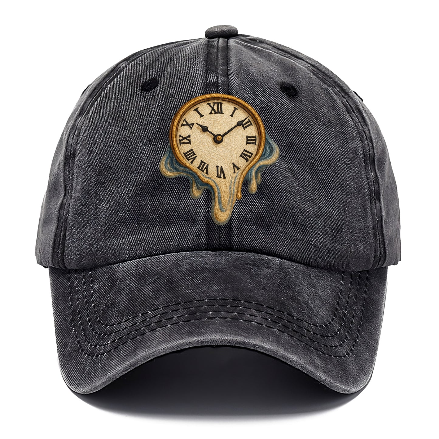 melting clock surreal Hat