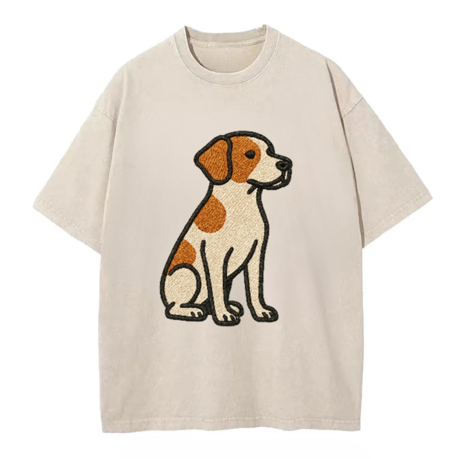 Brittany Spaniel Orange And White Design Hat