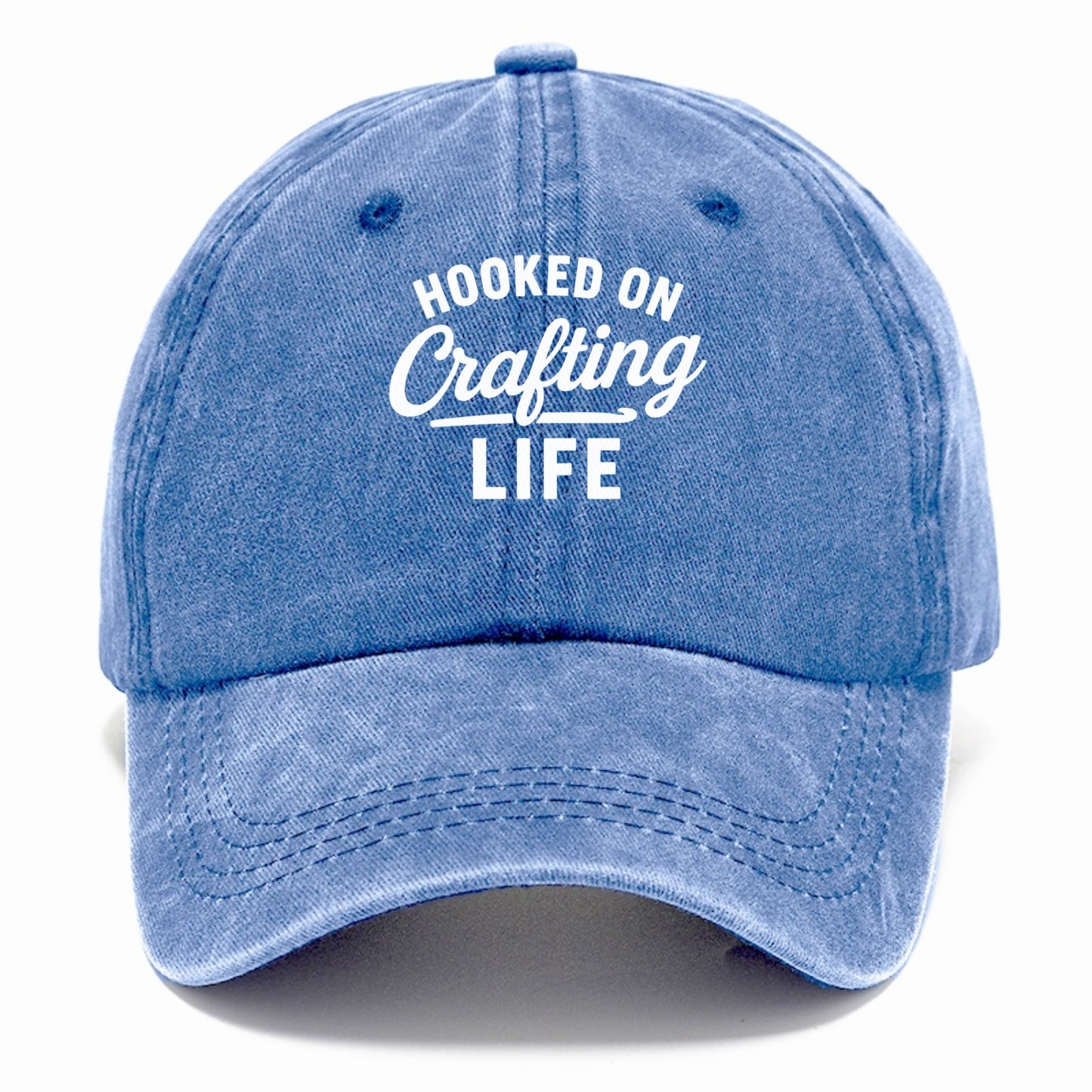 hooked on crafting life Hat