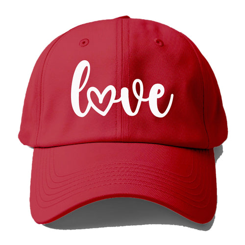 Love Baseball Cap