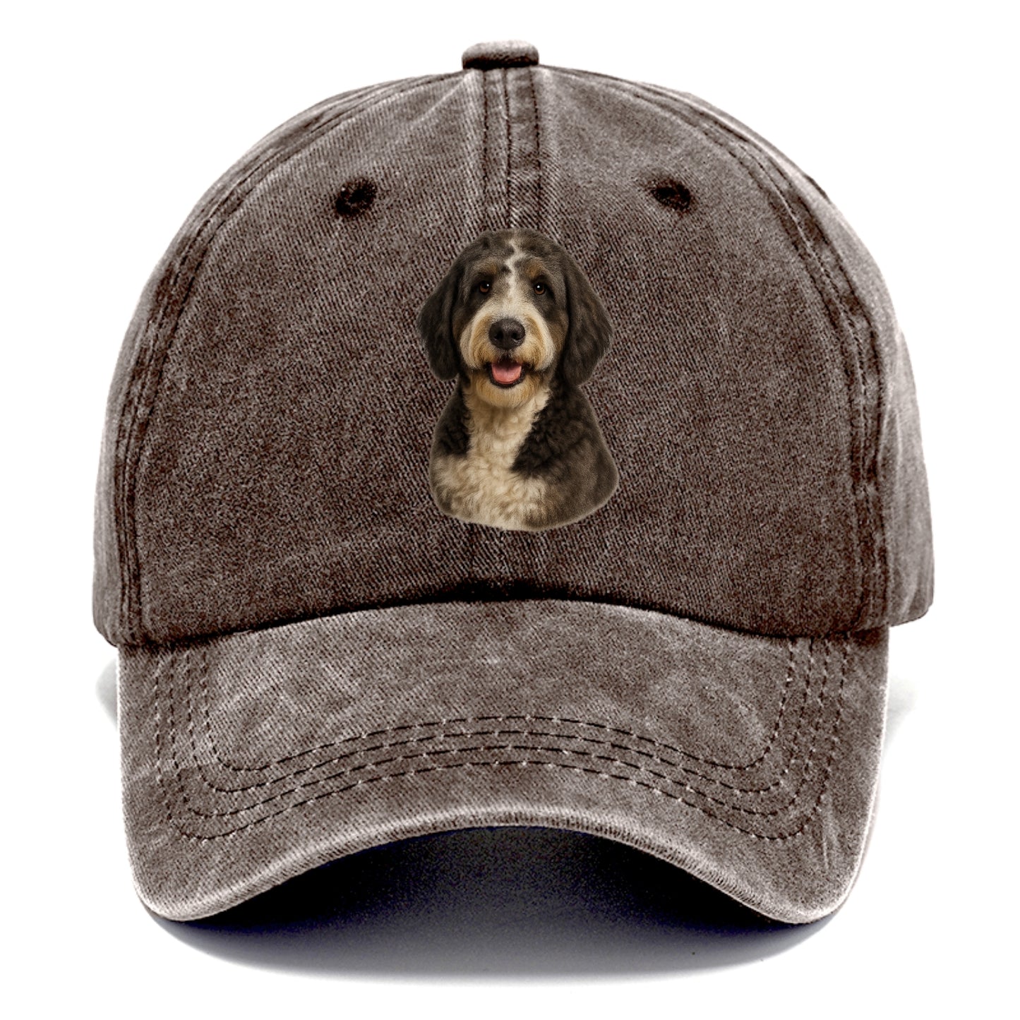 saint berdoodle portrait design Hat