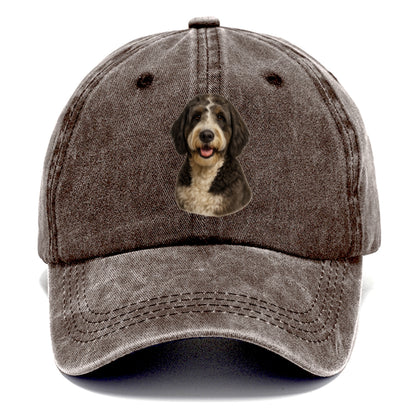 saint berdoodle portrait design Hat