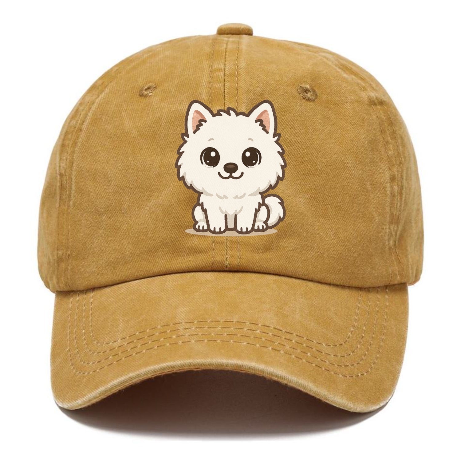 american-eskimo-dog-premium-design Hat