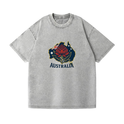 Australian Floral Map Hat