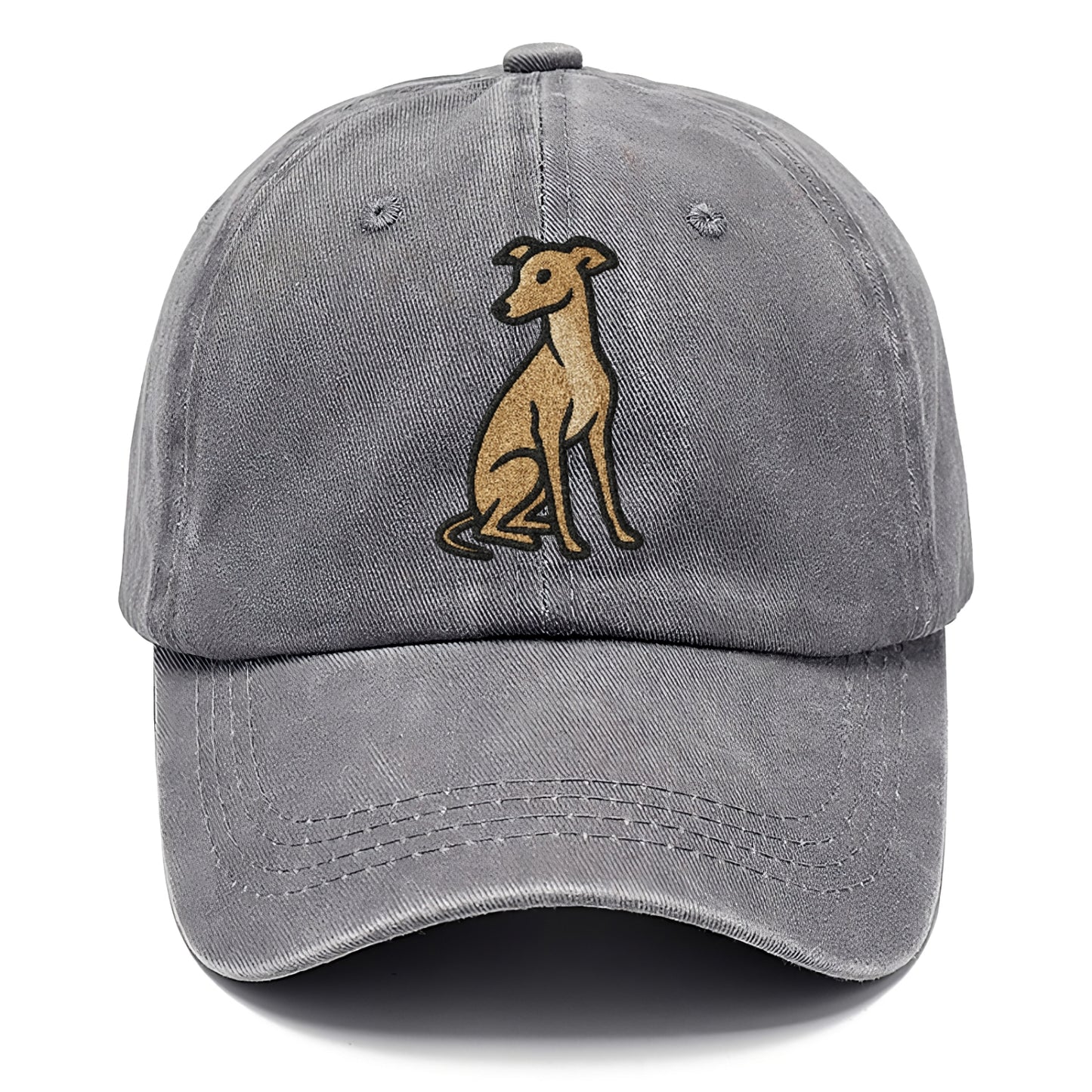 Whippet Fawn Colored Design Hat
