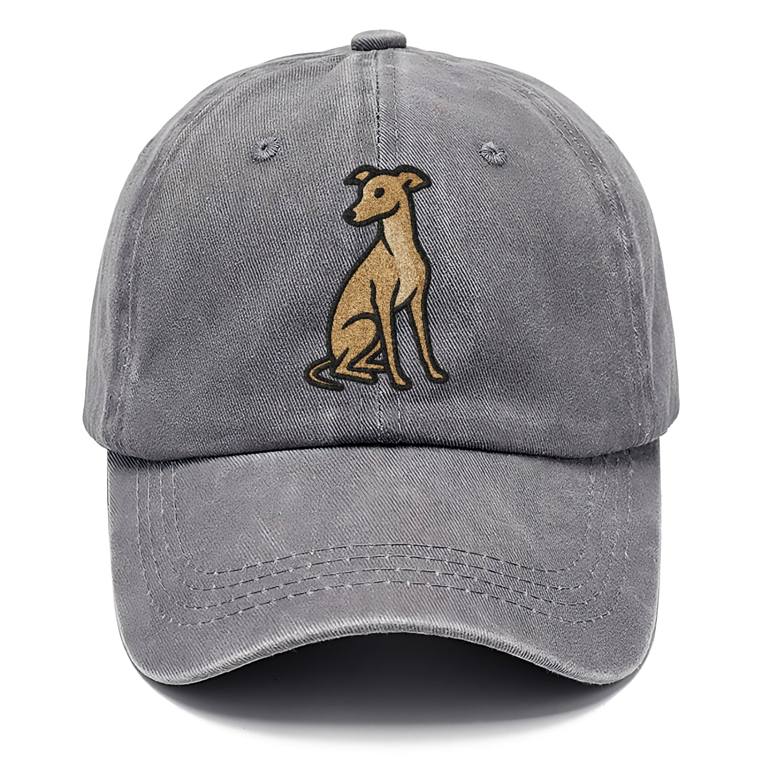 Whippet Fawn Colored Design Hat