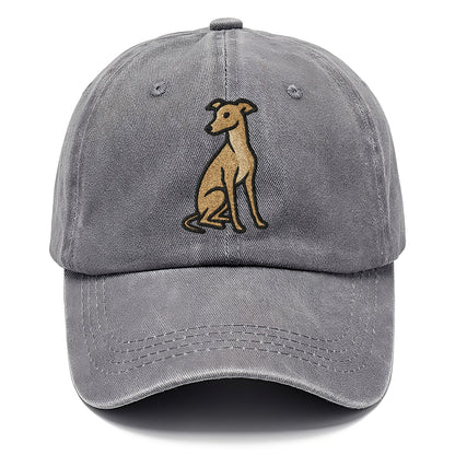 Whippet Fawn Colored Design Hat