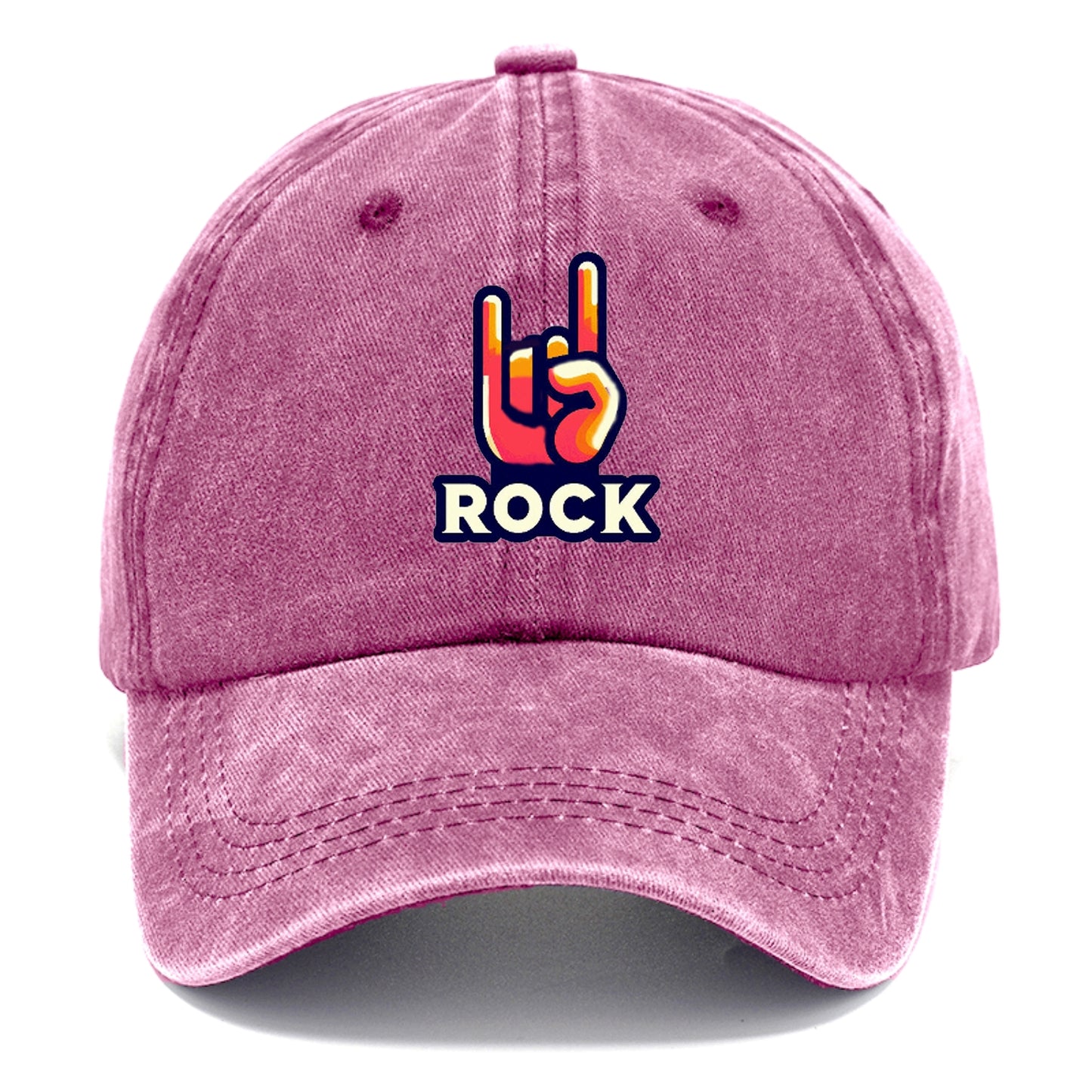 hand horn rock 2 Hat