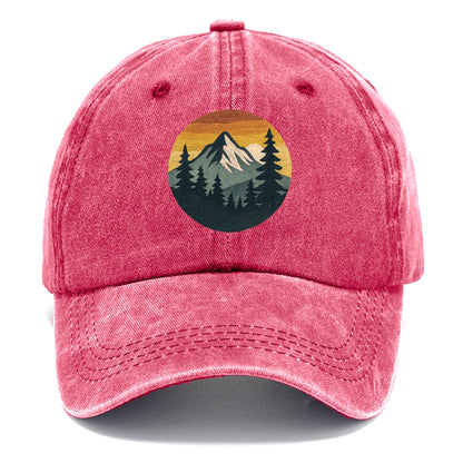 mountain majesty embroidery Hat