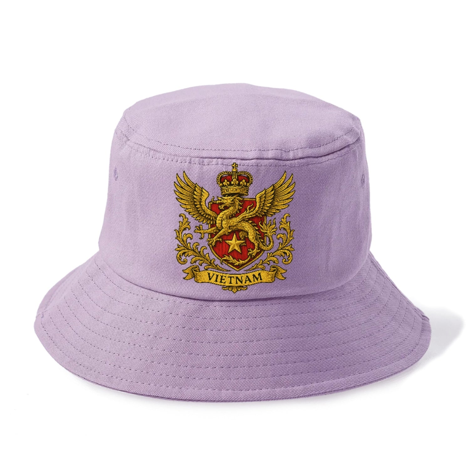 heraldic-emblem-with-dragon-and-text Hat