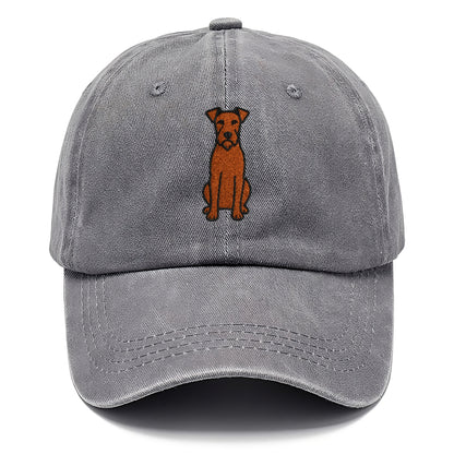 Irish Terrier Red Colored Sitting Pose Hat