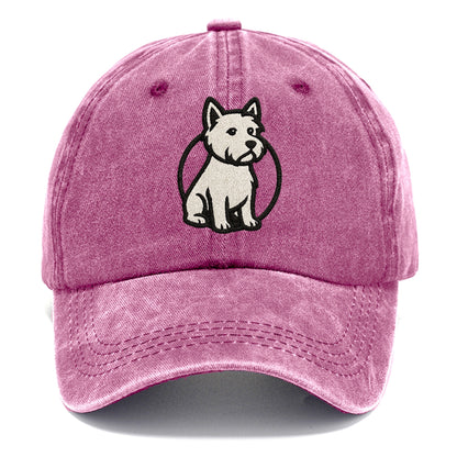 west-highland-white-terrier-alert-spirit Hat