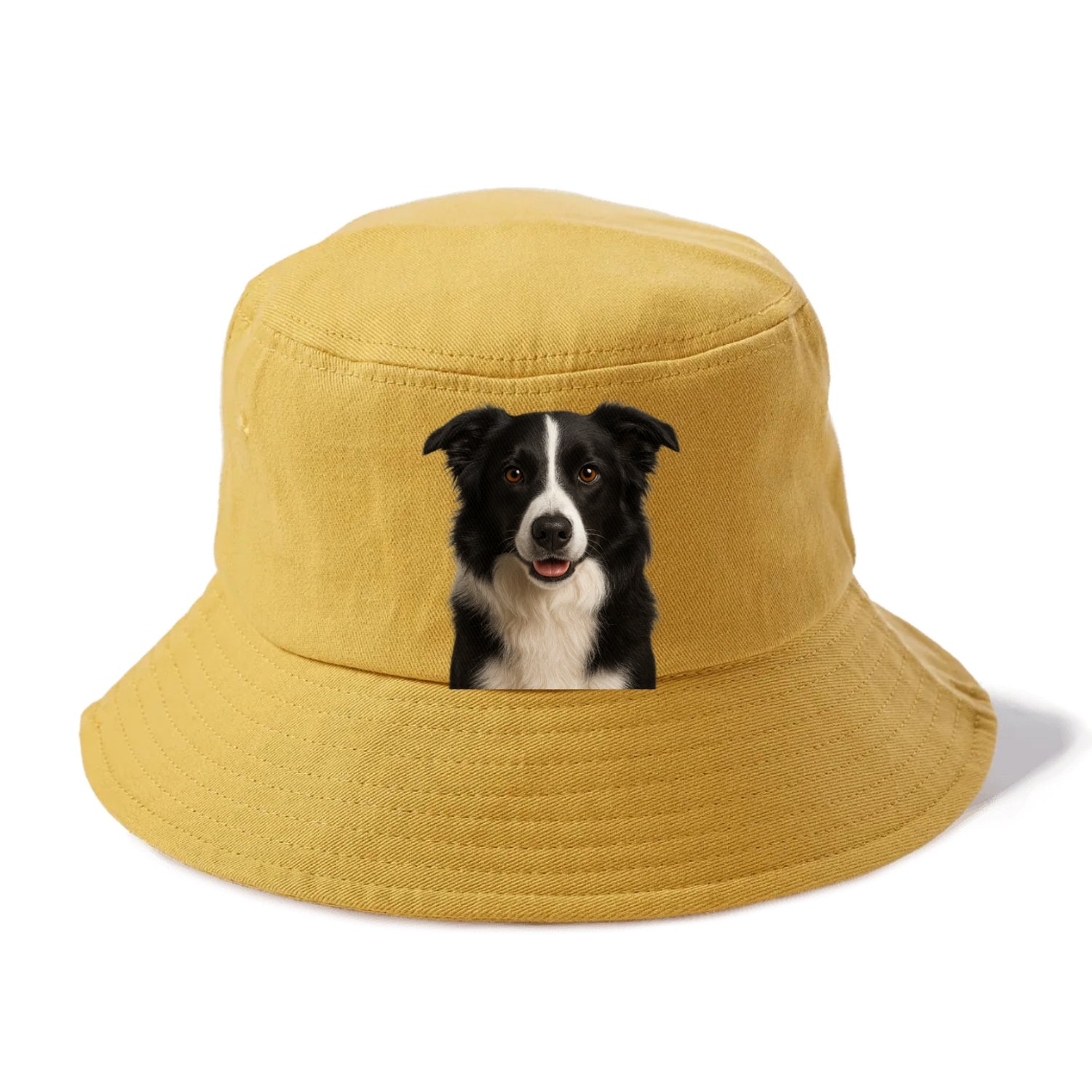 border collie intelligent companion Hat